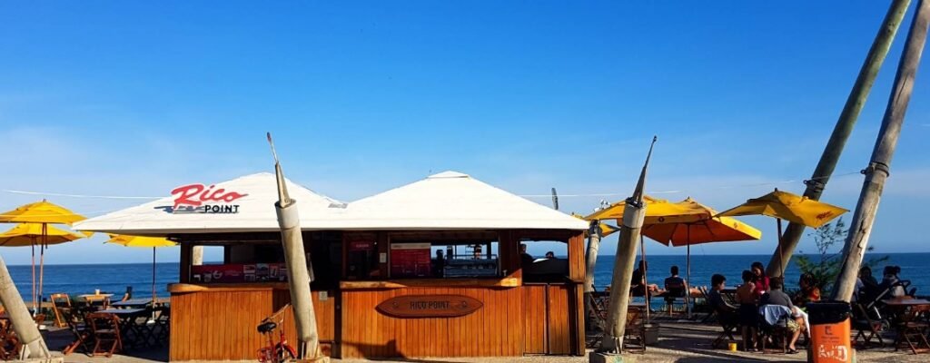 Quiosque Rico Point na Praia da Macumba